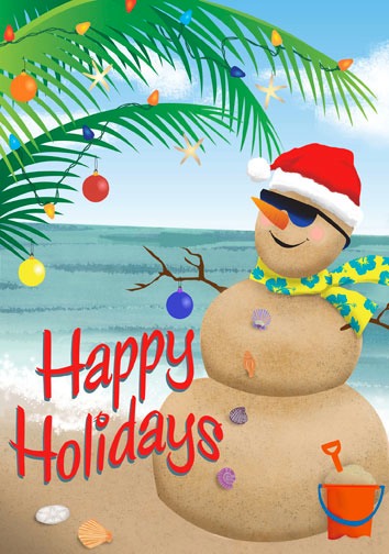 beached-snowman